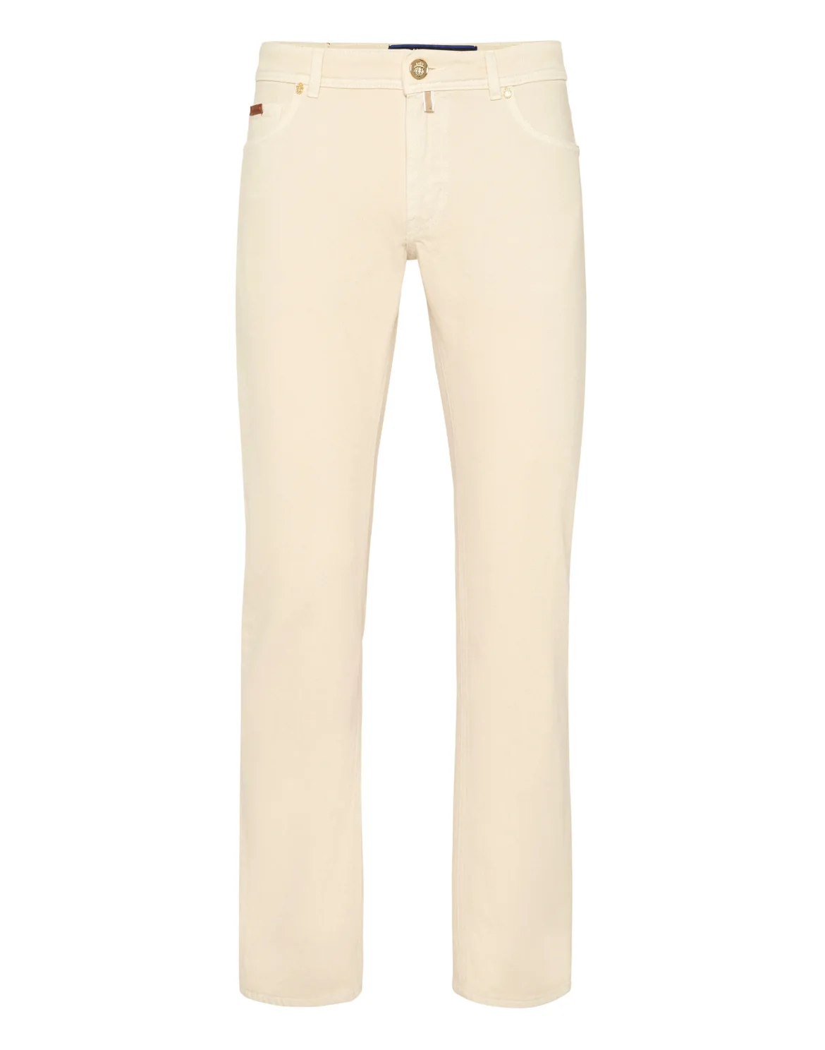 Denim Trousers Super Straight Cut, цвет: Бежевый