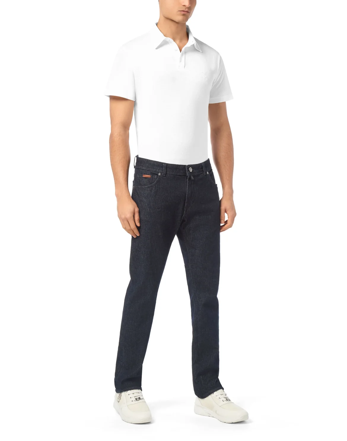 Denim Trousers Super Straight Cut, цвет: Синий