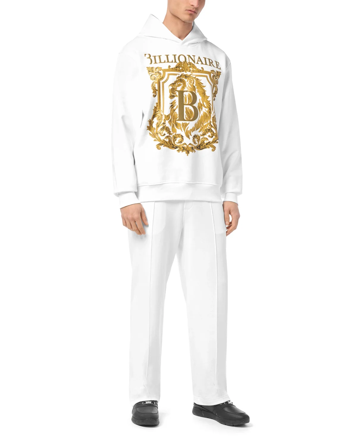Hoodie sweatshirt Lion B Frame, цвет: Белый