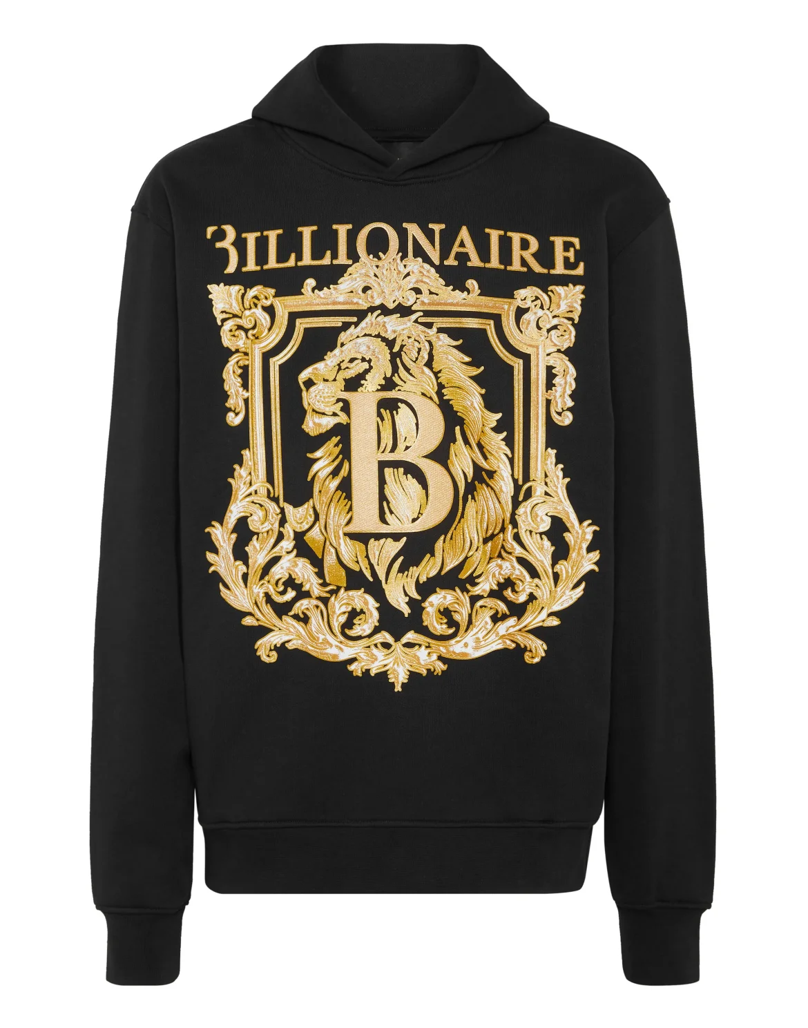 Hoodie sweatshirt Lion B Frame, цвет: Черный