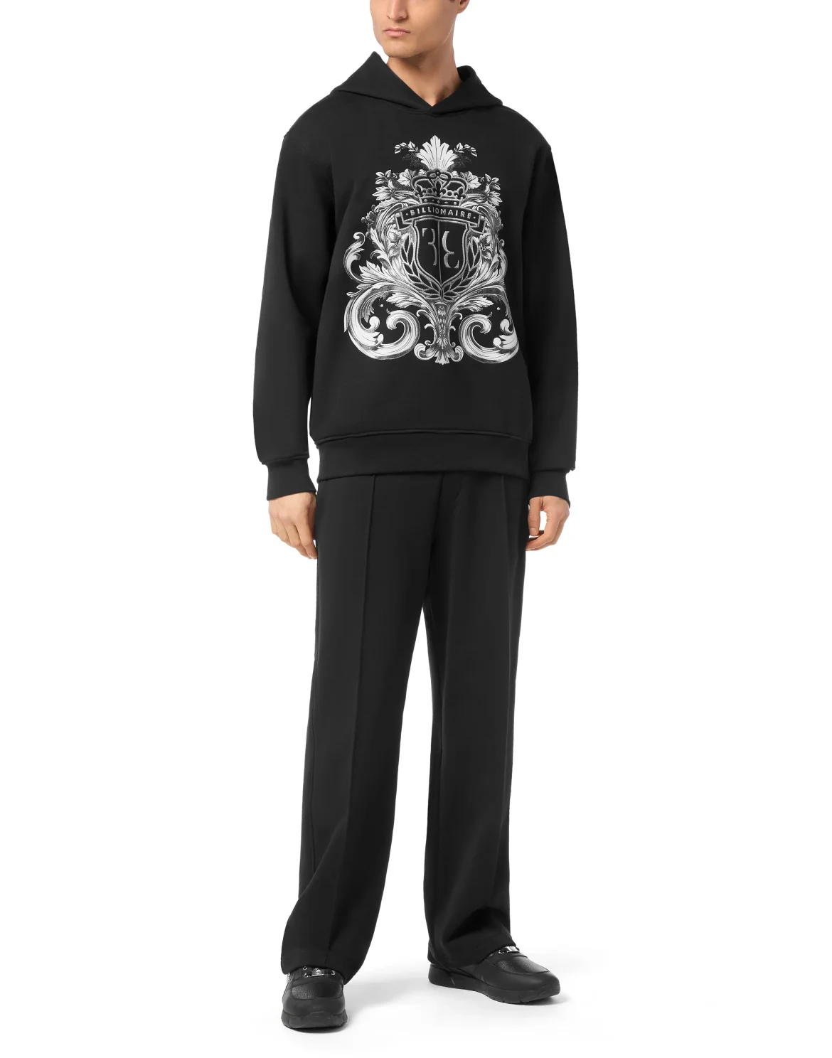 Hoodie sweatshirt B Baroque, цвет: Черный
