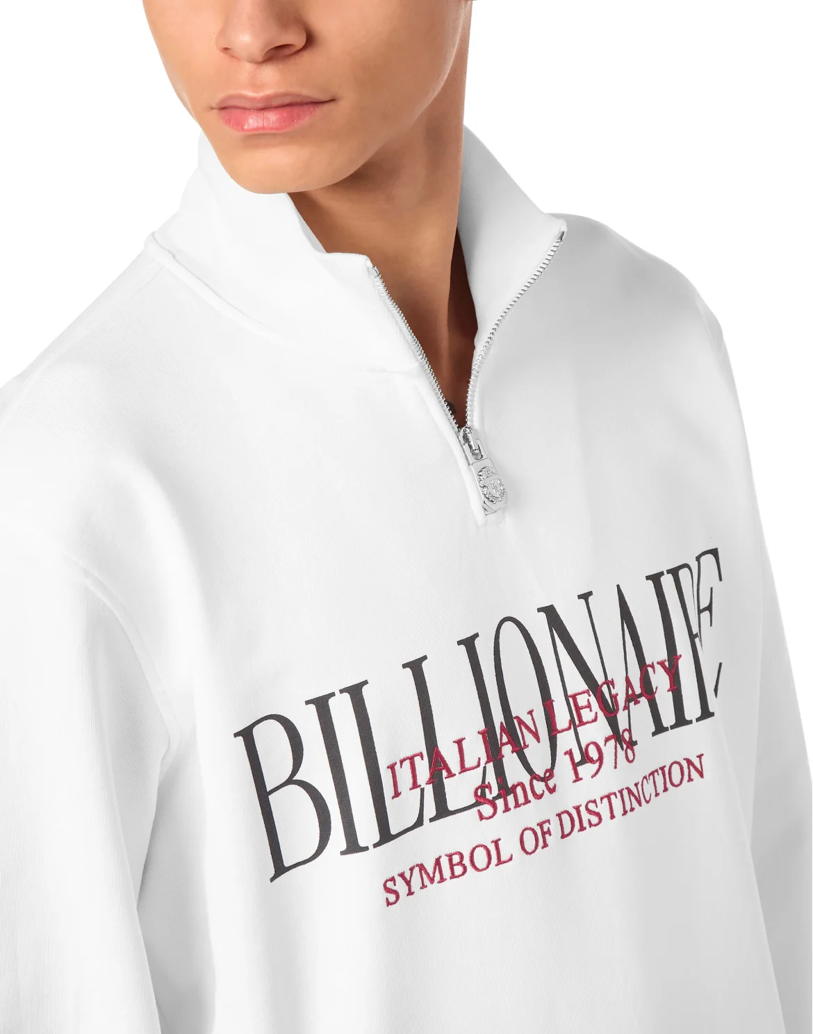 Zipped Sweatshirt LS, цвет: Белый