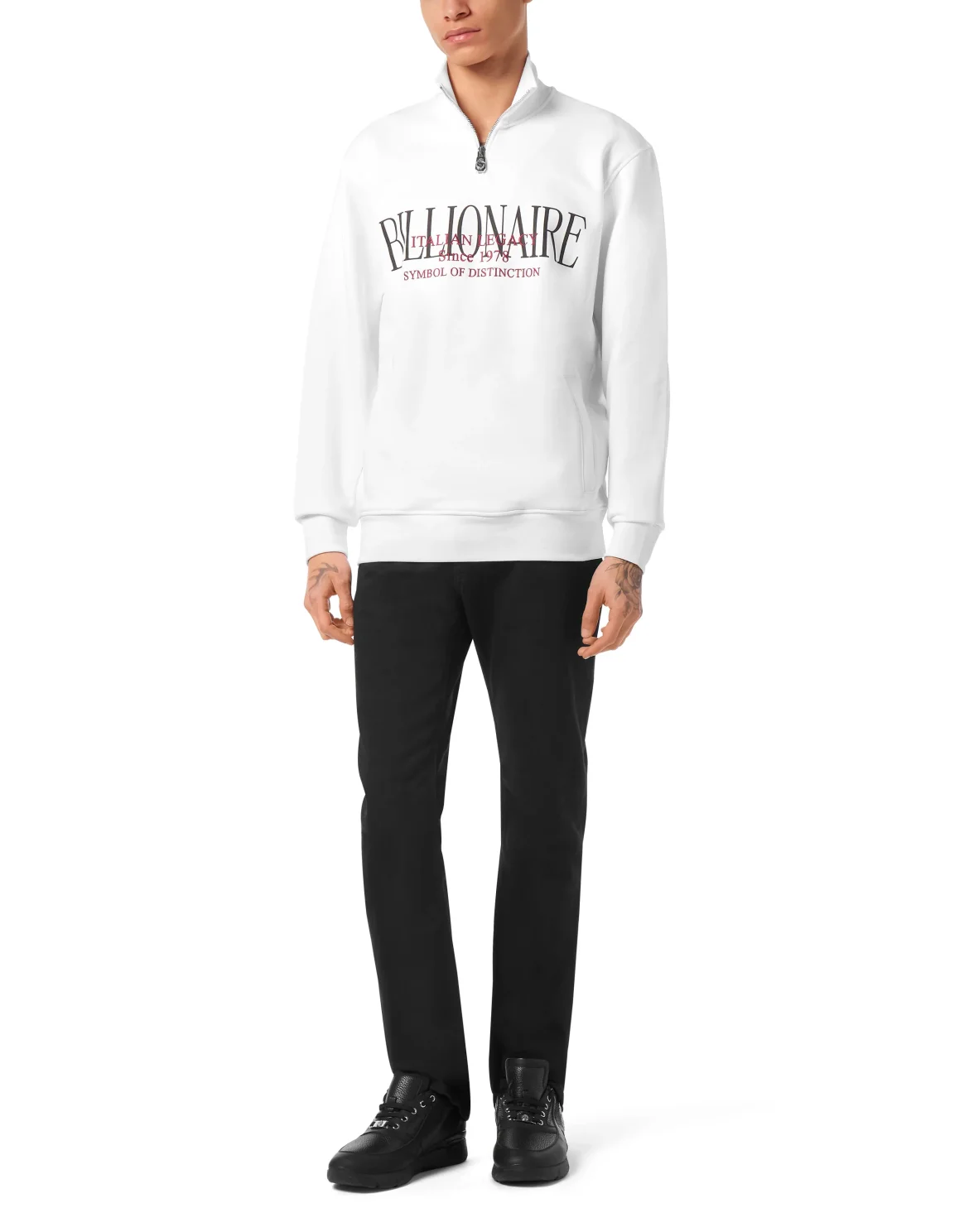 Zipped Sweatshirt LS, цвет: Белый