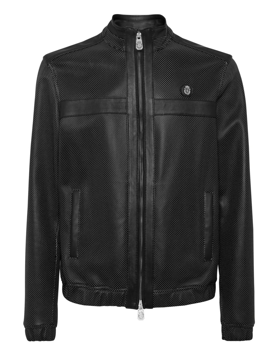 Nappa Leather Jacket LS, цвет: Черный