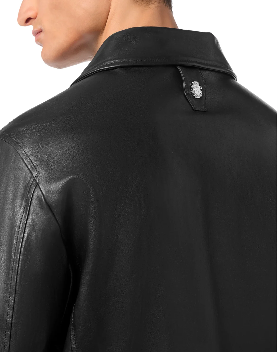 Leather Jacket, цвет: Черный