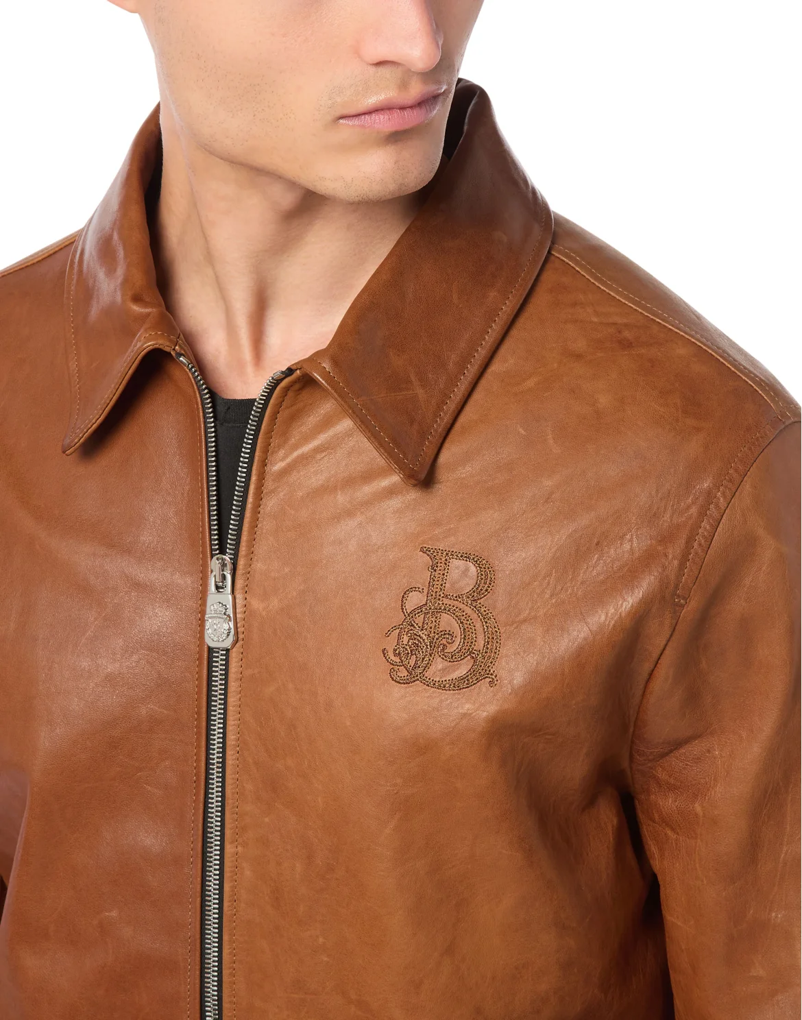 Leather Jacket, цвет: Коричневый