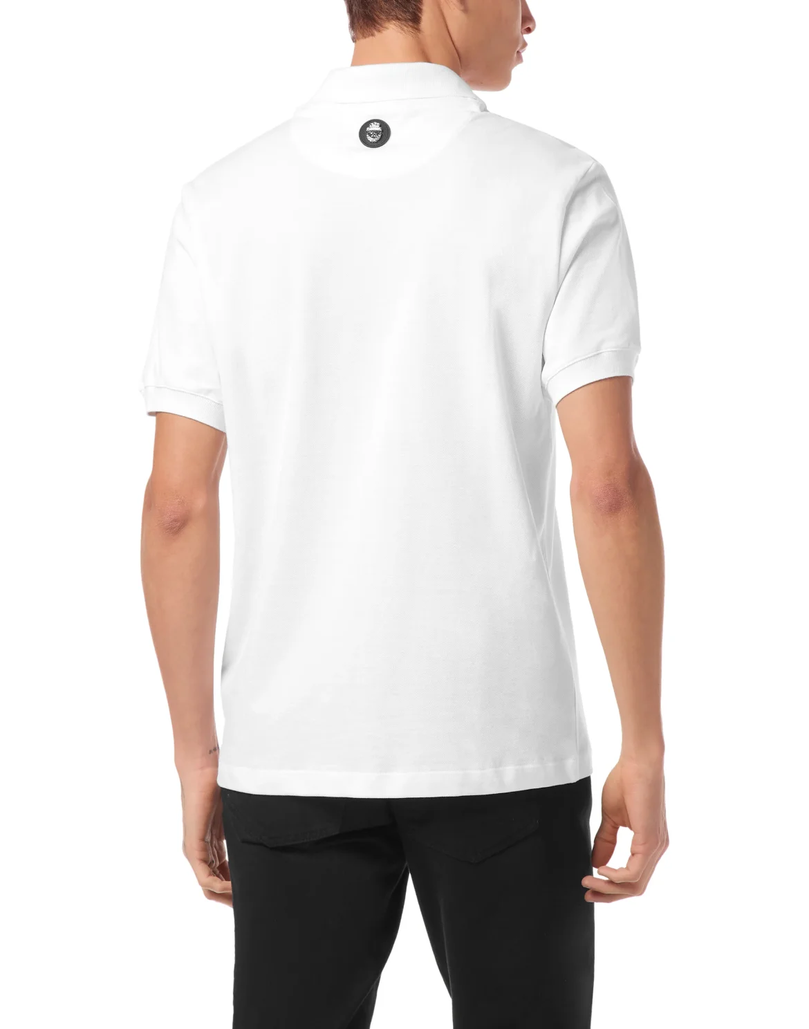Polo Shirt SS Crest Baroque, цвет: Белый