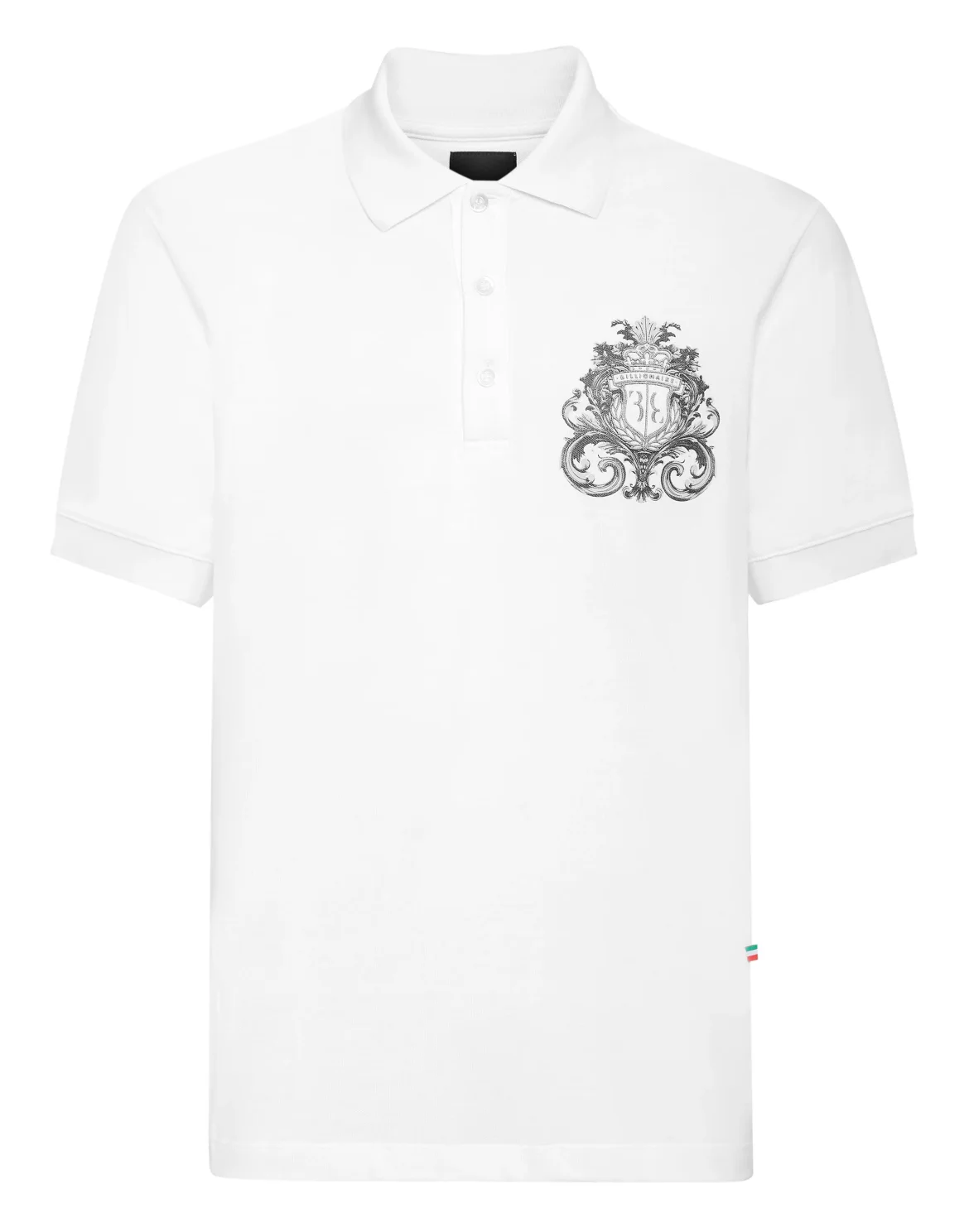 Polo Shirt SS Crest Baroque, цвет: Белый