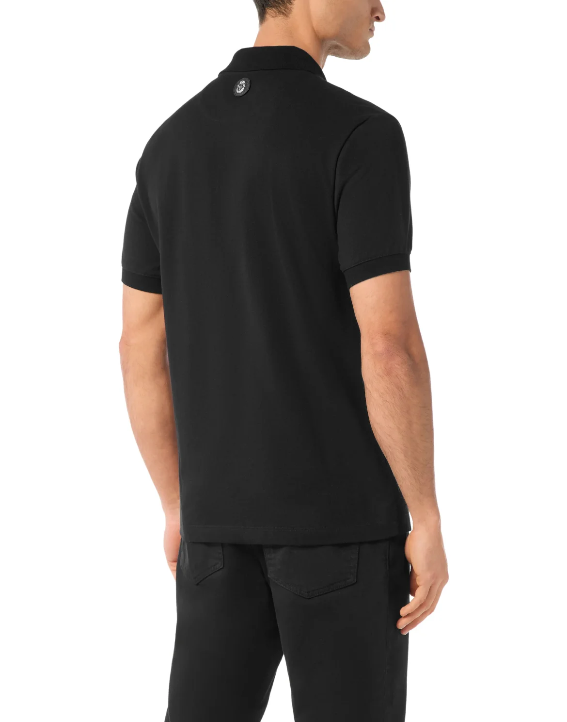 Polo Shirt SS Crest Baroque, цвет: Черный