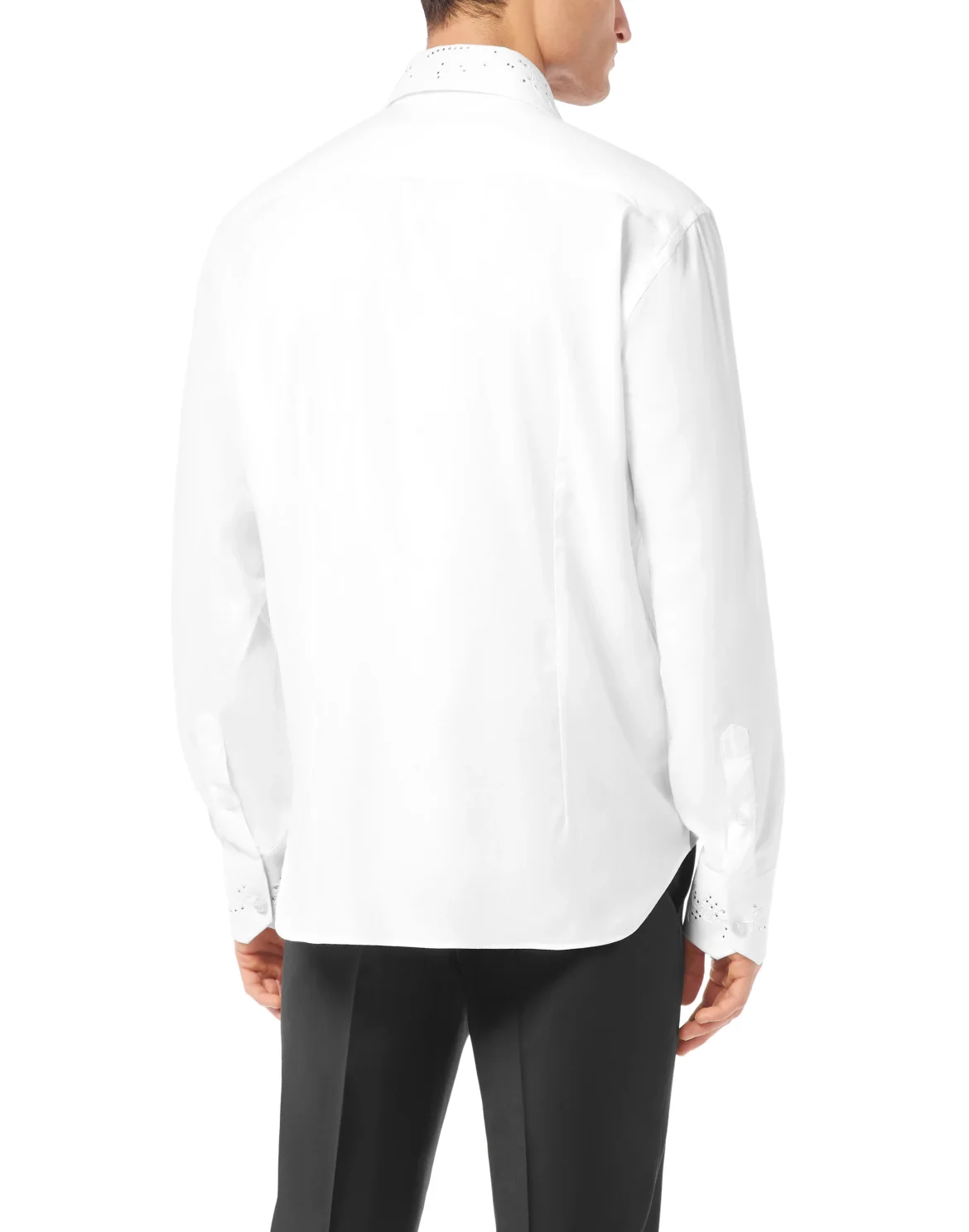 Shirt Gold Cut LS Silk, цвет: Белый