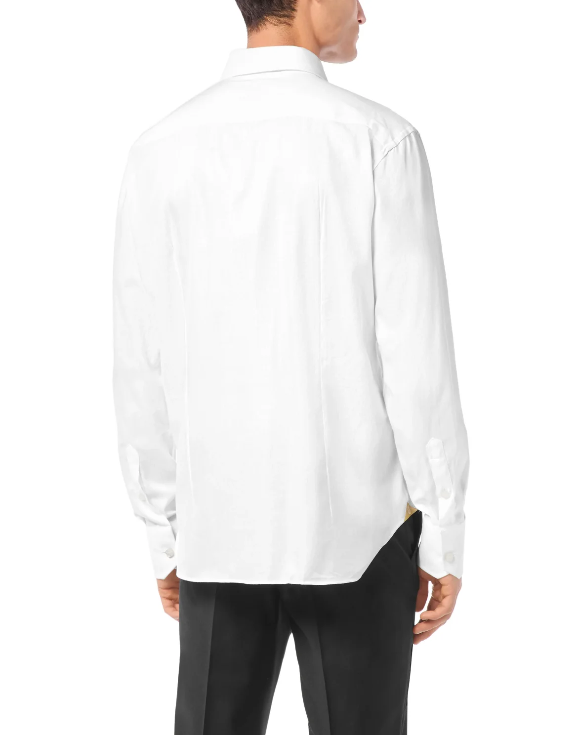 Shirt Gold Cut LS Silk, цвет: Белый