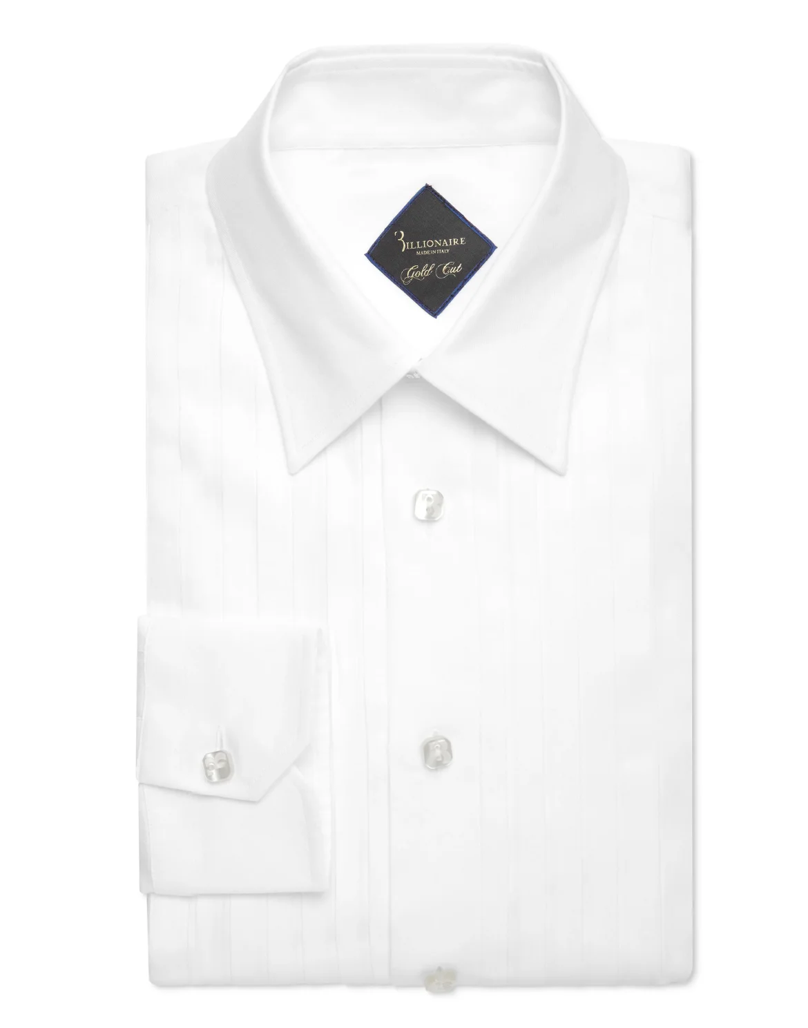 Shirt Gold Cut LS Silk, цвет: Белый
