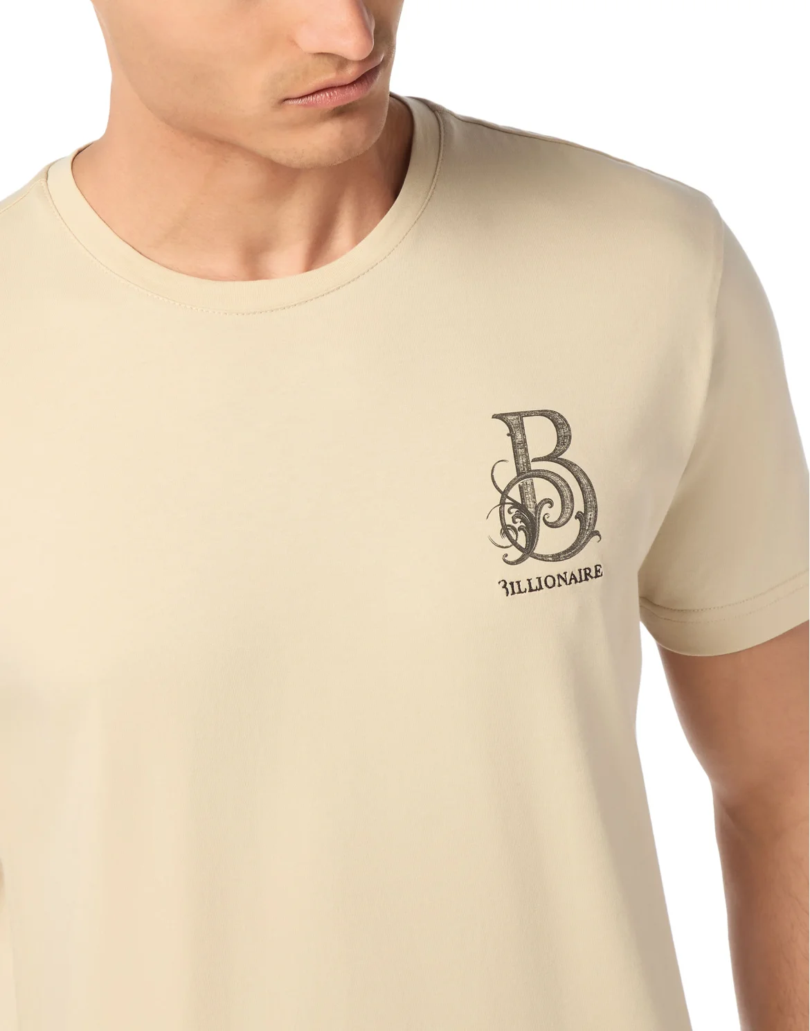 T-shirt Round Neck SS, цвет: Бежевый