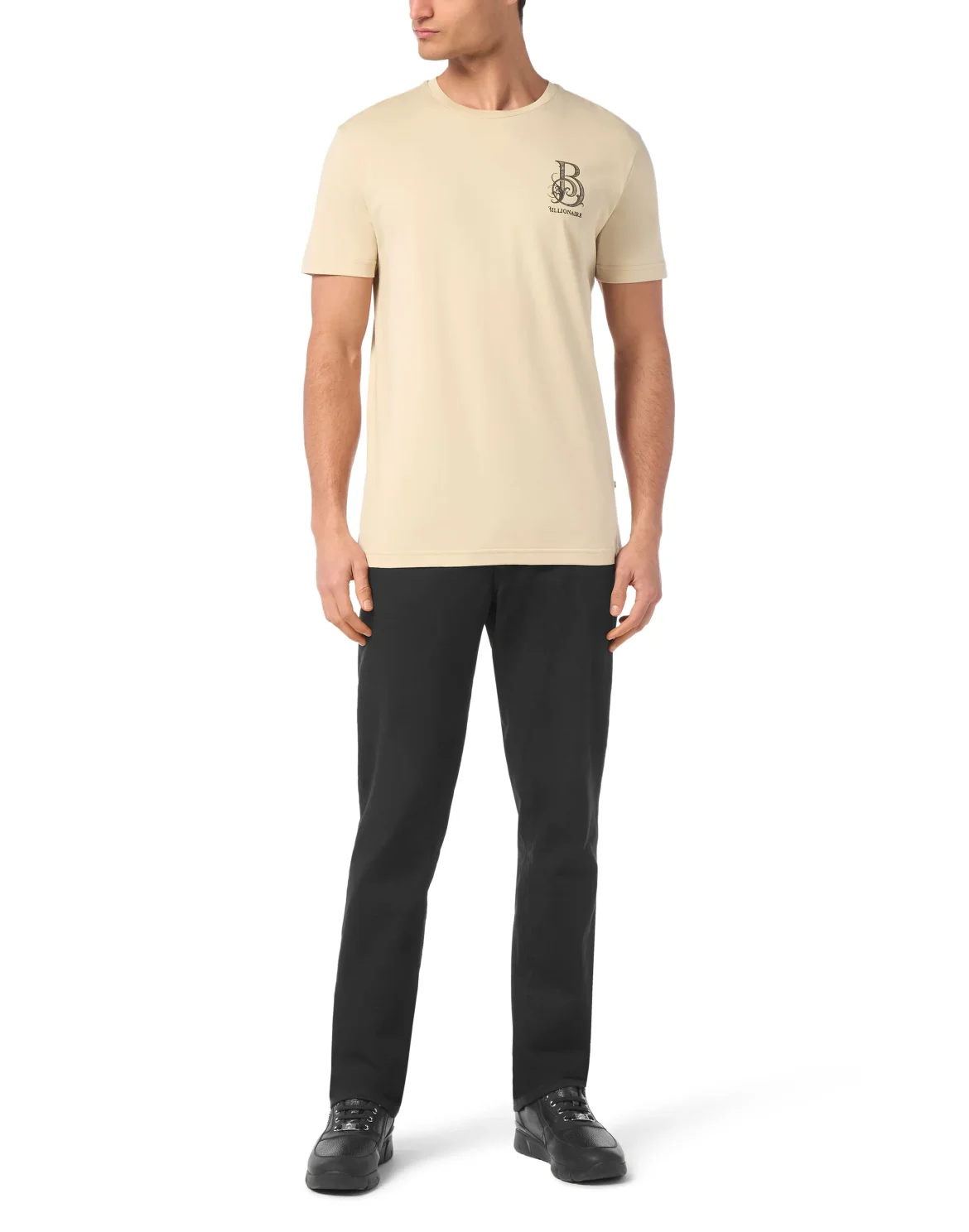 T-shirt Round Neck SS, цвет: Бежевый