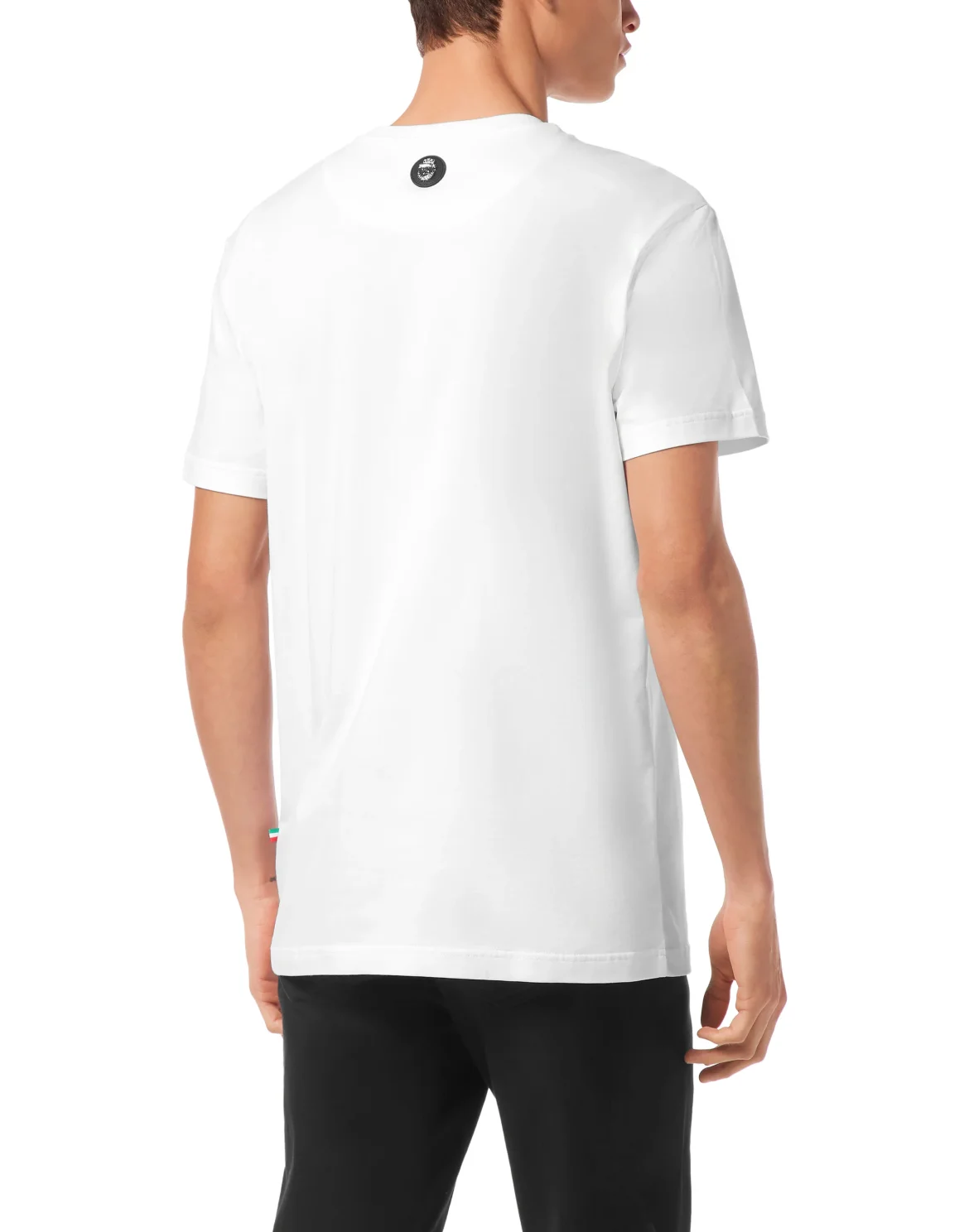 T-Shirt Round Neck SS Crest Baroque, цвет: Белый