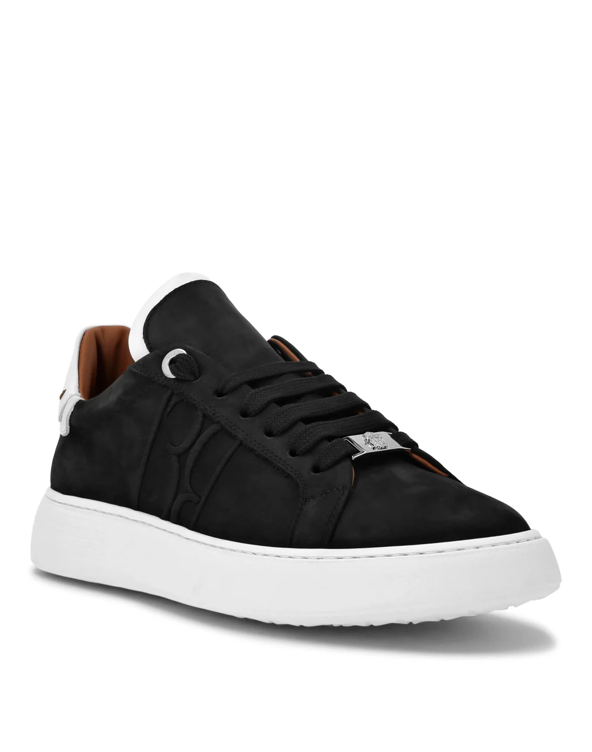 Low Top Sneakers Suede, цвет: Черный