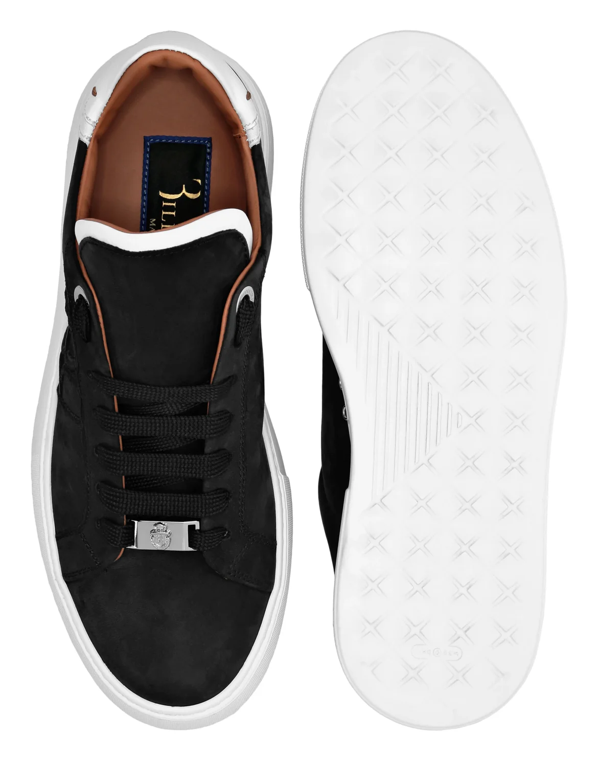 Low Top Sneakers Suede, цвет: Черный