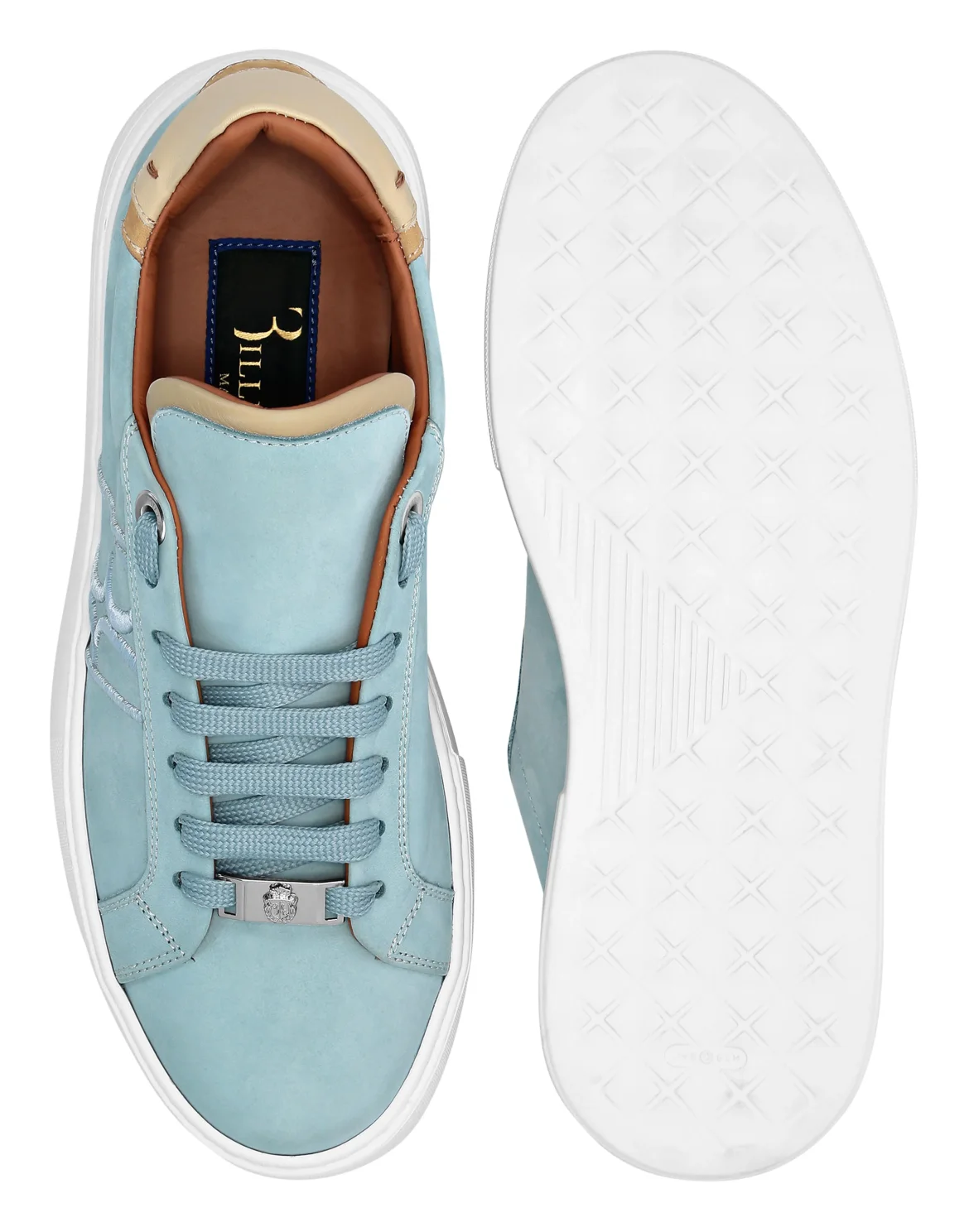 Low Top Sneakers Suede, цвет: Синий