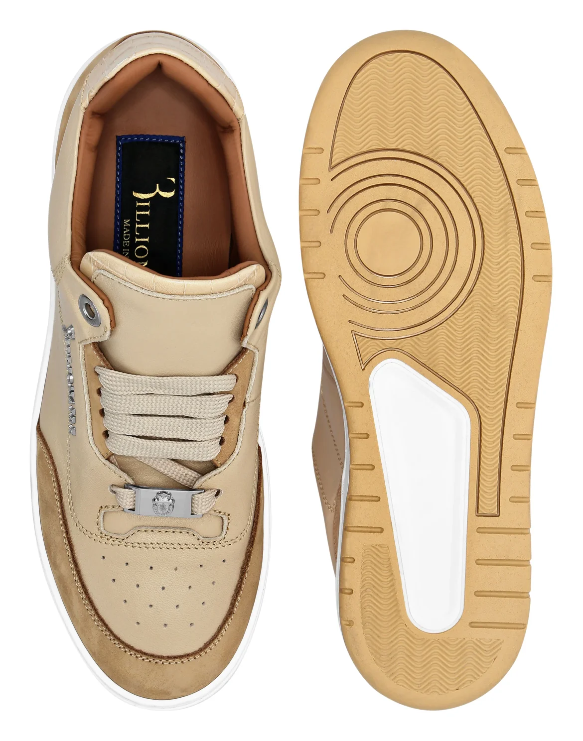 Low Top Sneakers, цвет: Бежевый