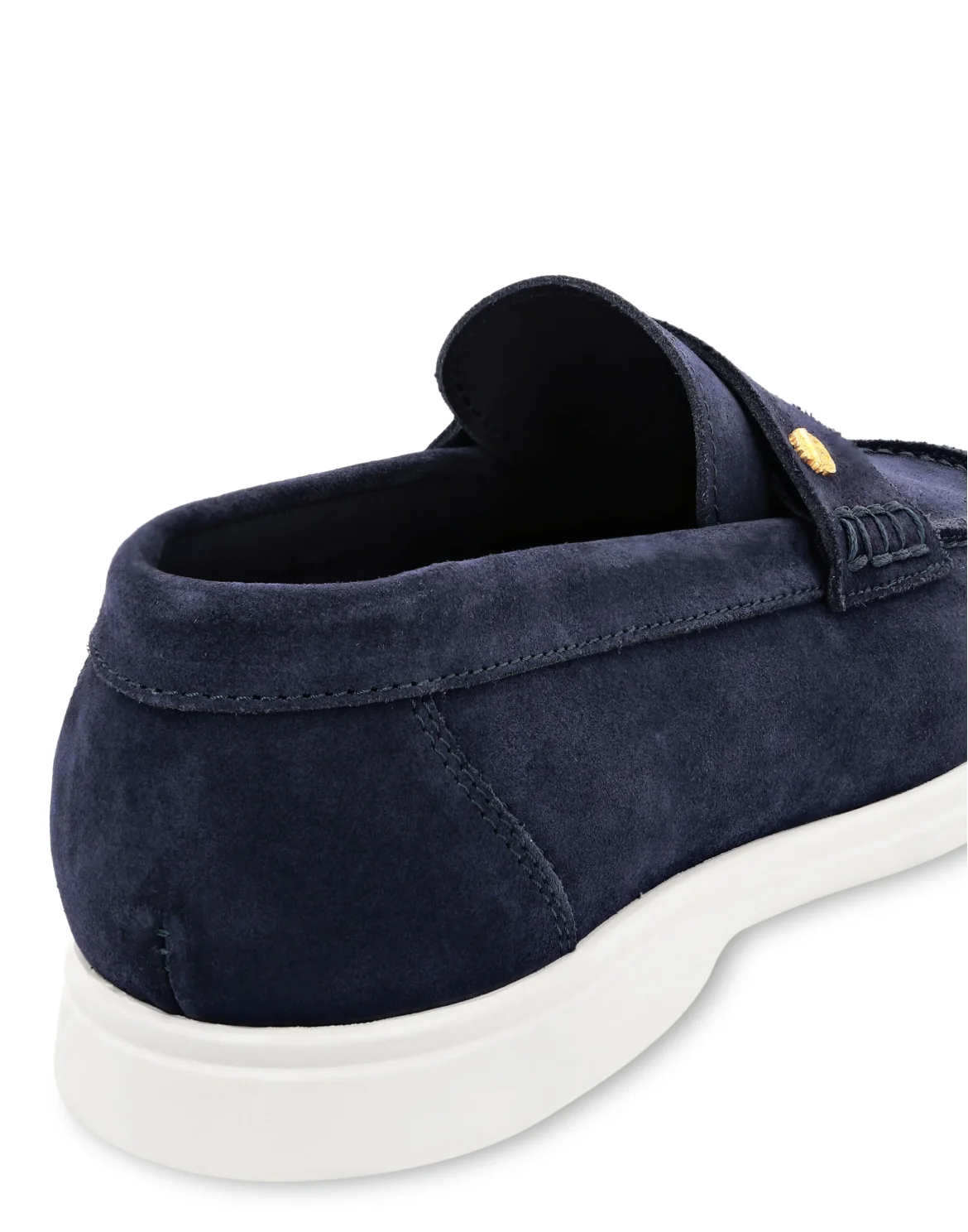 Suade Loafers Rovesciato, цвет: Синий