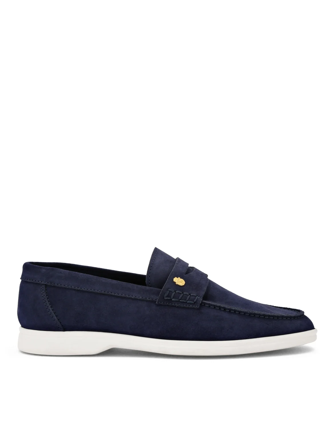 Suade Loafers Rovesciato, цвет: Синий
