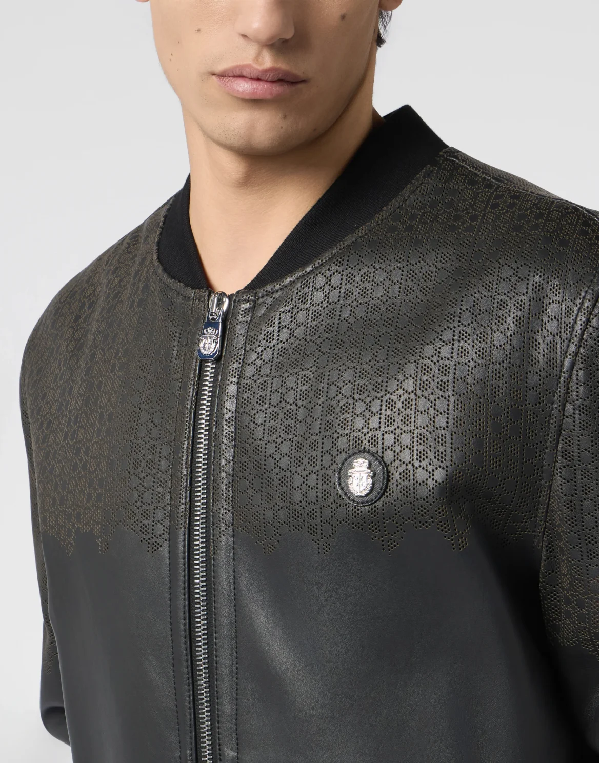 Light Suede Bomber BB, цвет: Черный