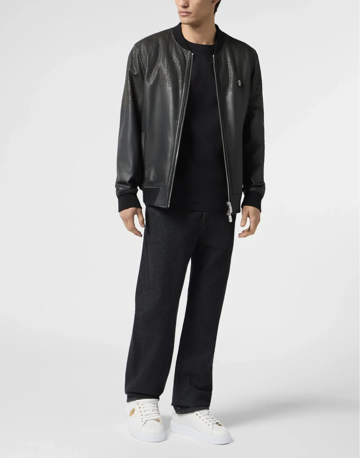 Light Suede Bomber BB, цвет: Черный