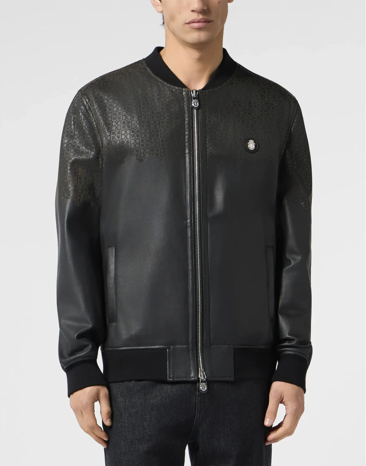 Light Suede Bomber BB, цвет: Черный