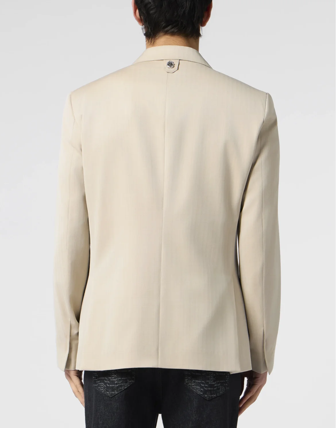 Double-Breasted Blazer Dandy Fit, цвет: Бежевый