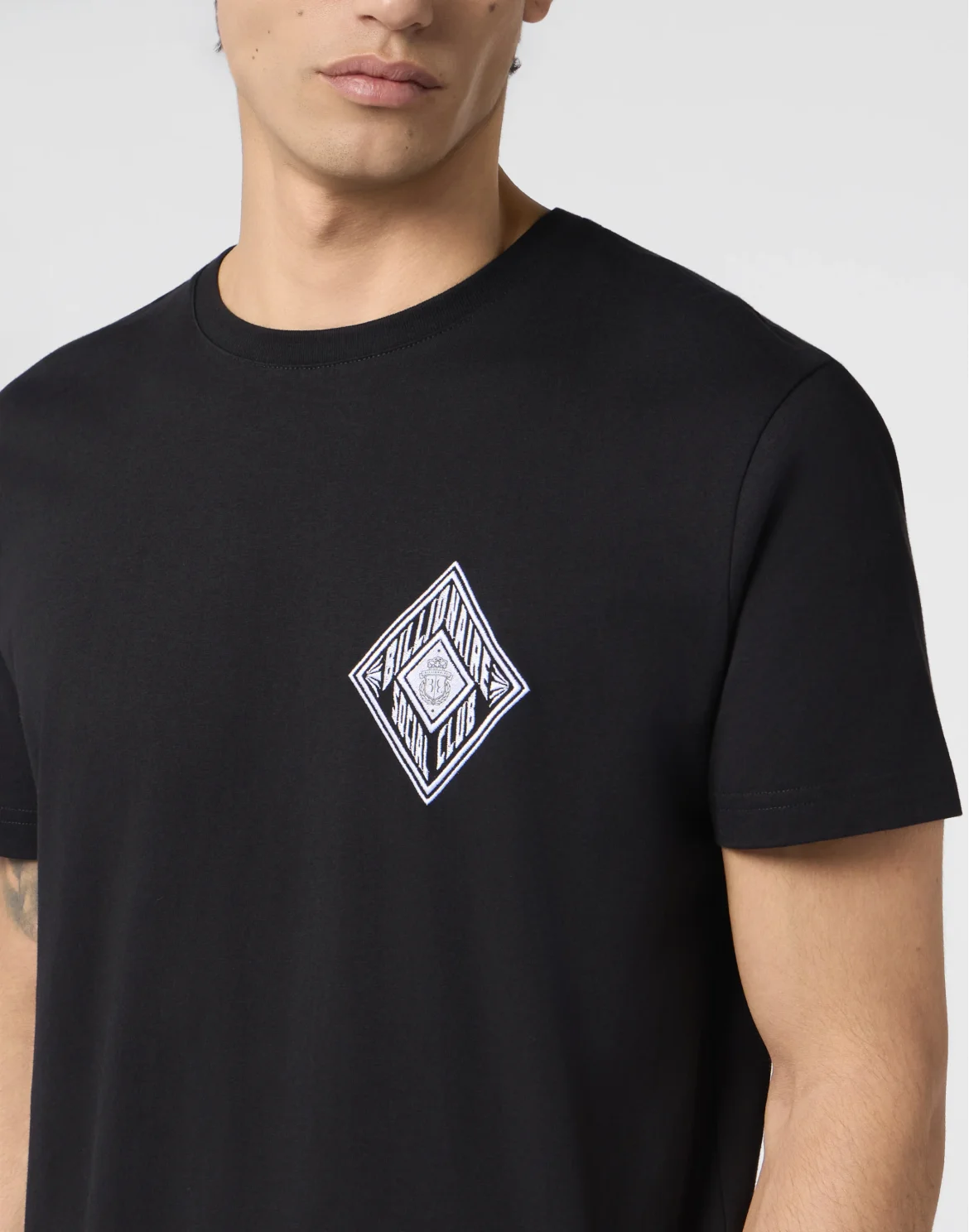 Round Neck T-Shirt Social Club, цвет: Черный