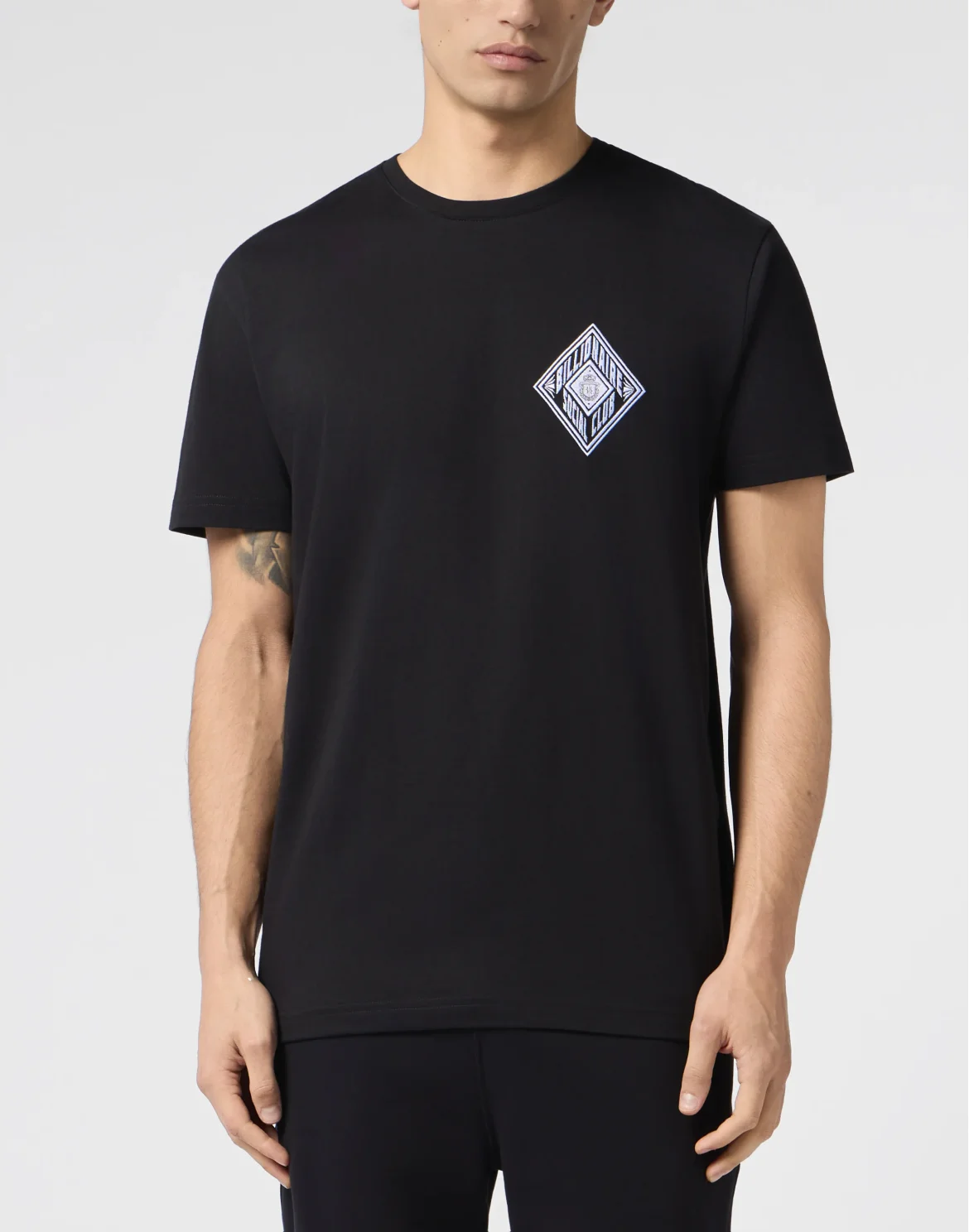 Round Neck T-Shirt Social Club, цвет: Черный