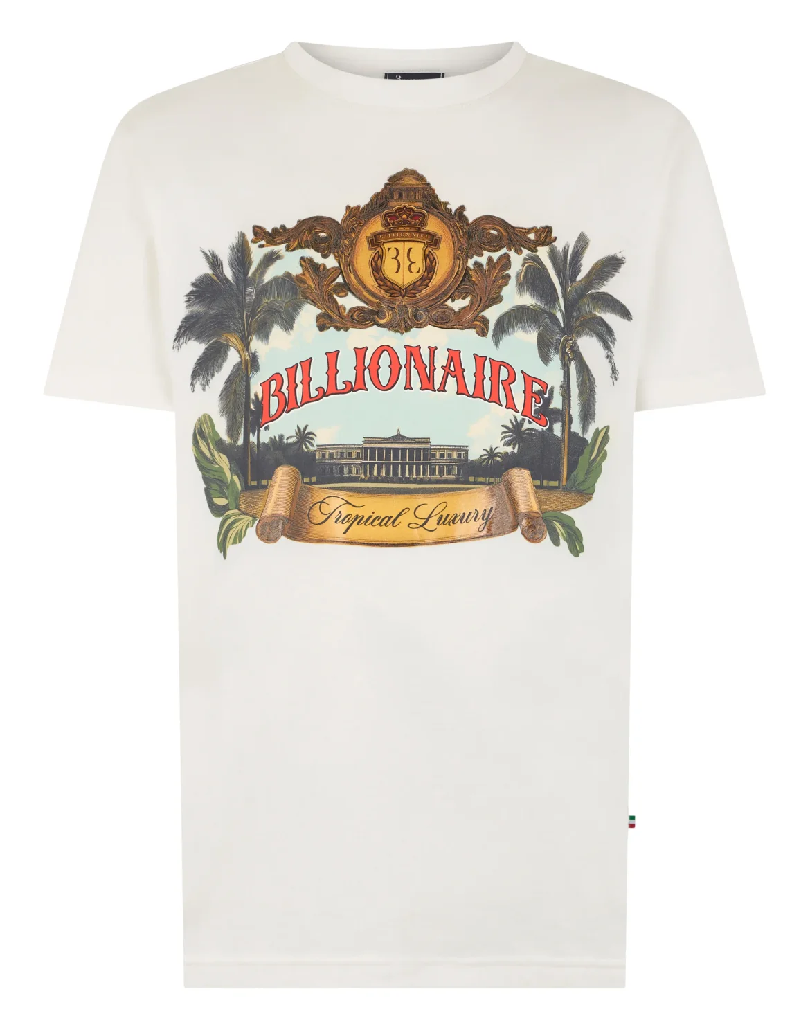 Round-Neck T-Shirt Casablanca, цвет: Бежевый