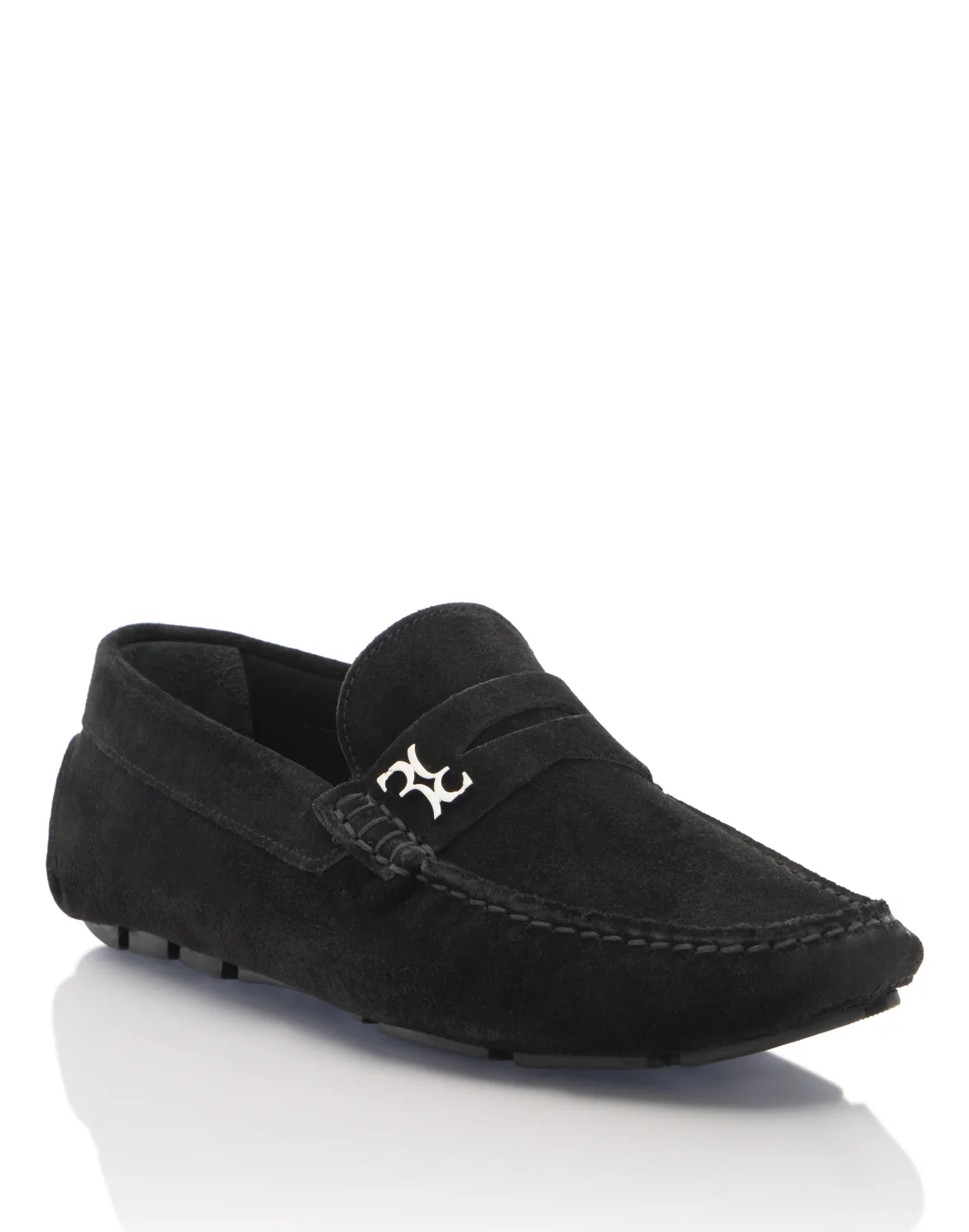Suede Driver Shoes, цвет: Черный