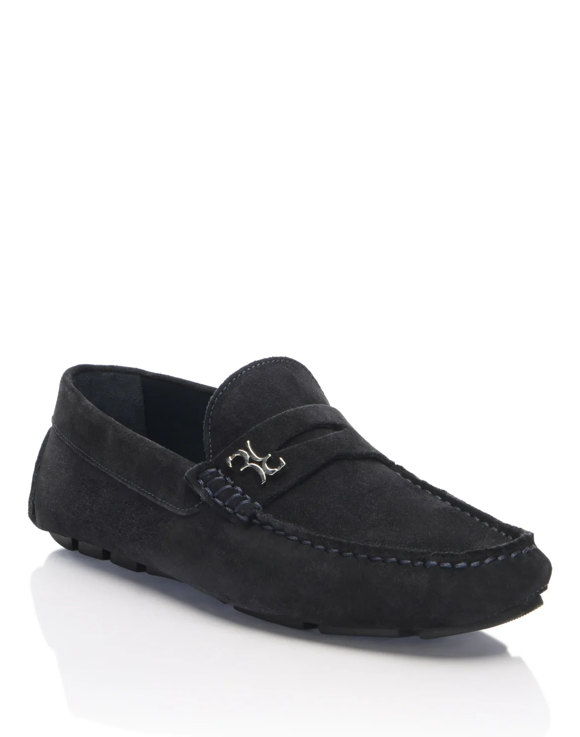 Suede Driver Shoes, цвет: Синий