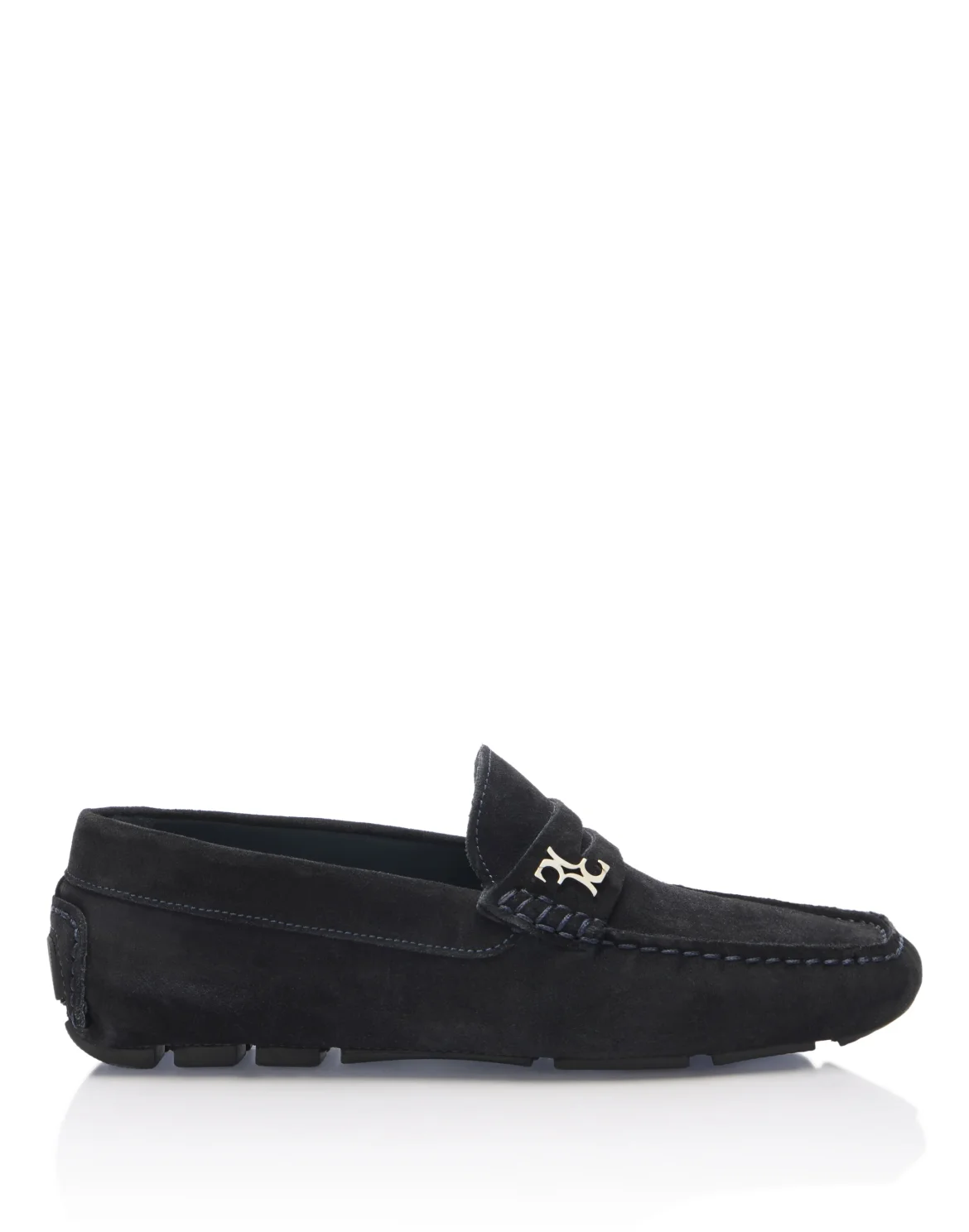 Suede Driver Shoes, цвет: Синий