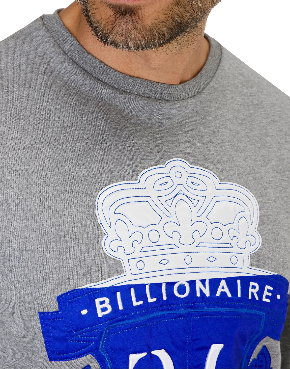 Sweatshirt LS Crest, цвет: Серый