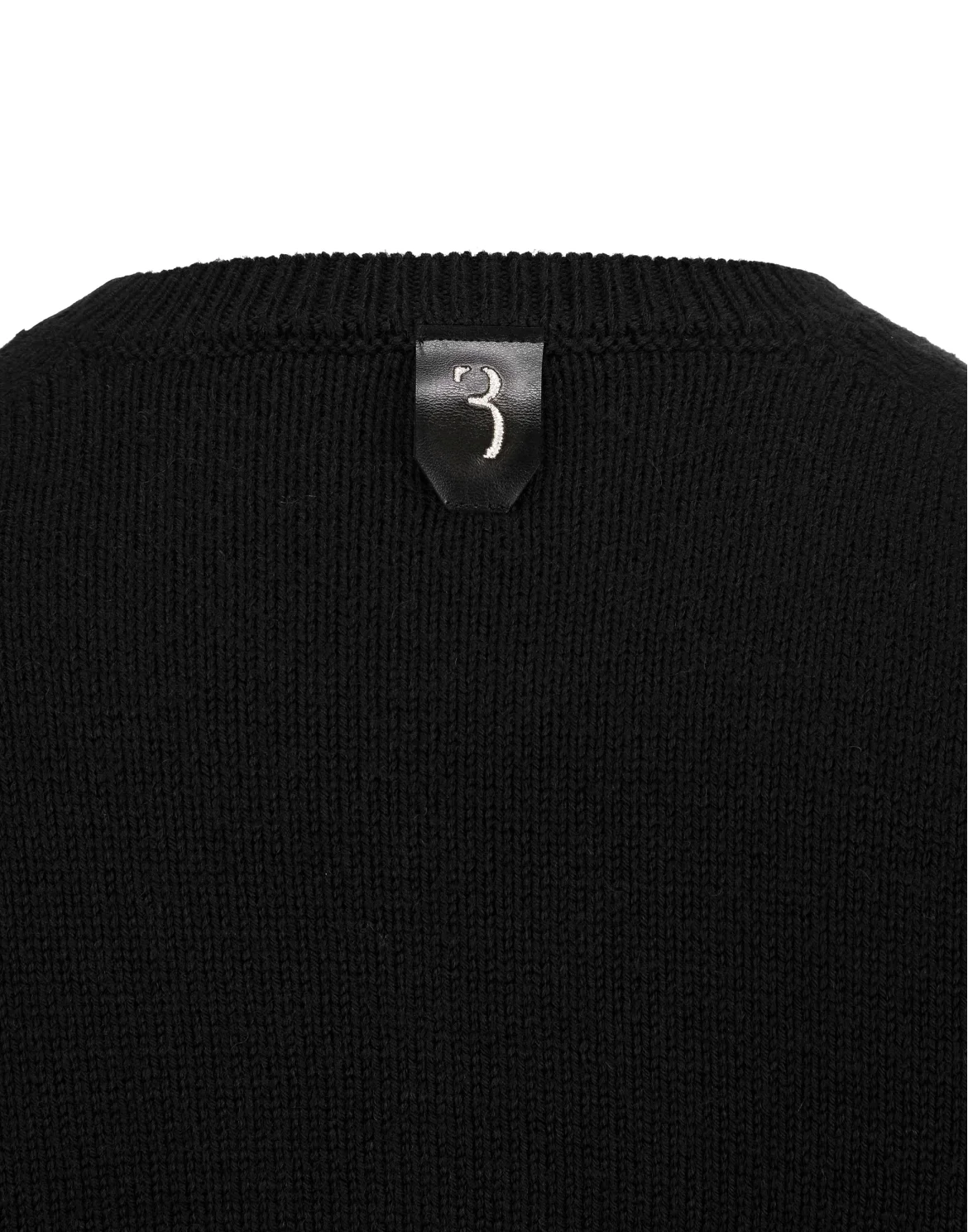 Pullover Round Neck LS Winter Club, цвет: Черный