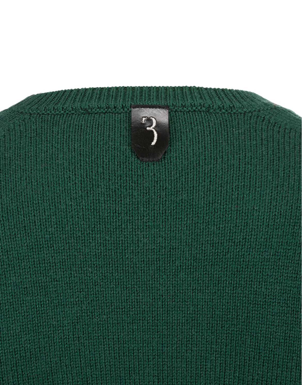 Pullover Round Neck LS Winter Club, цвет: Зеленый
