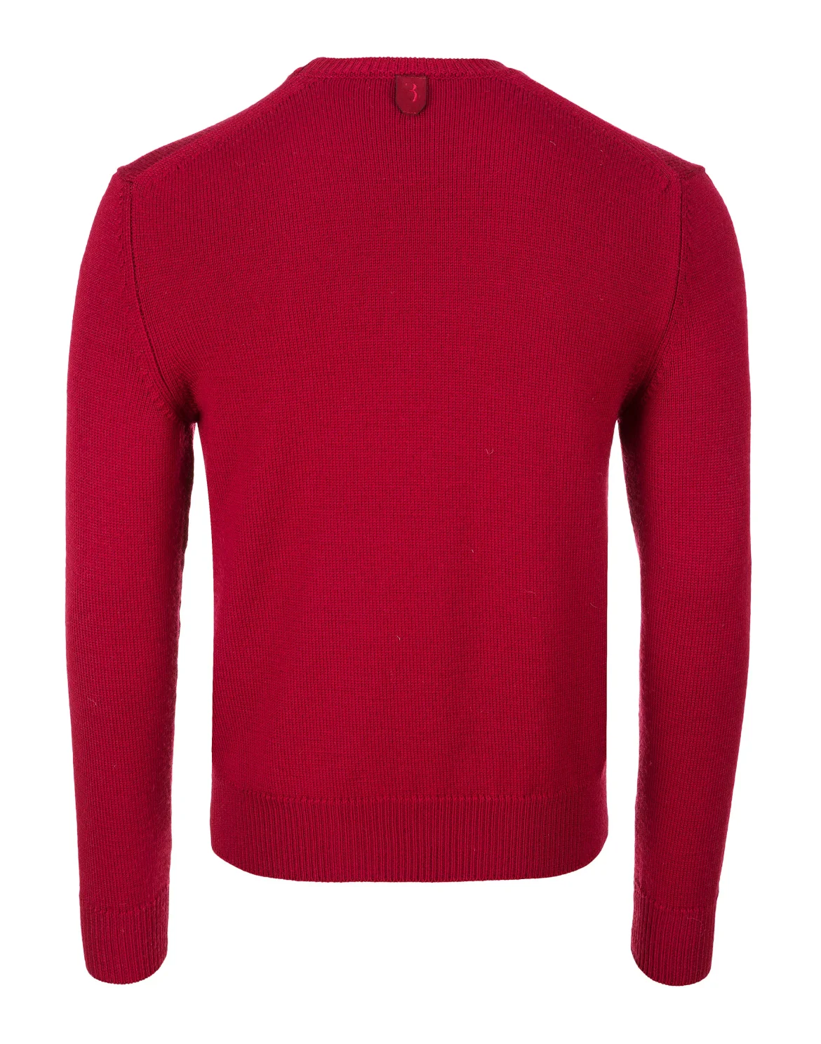Pullover Round Neck LS Winter Club, цвет: Красный