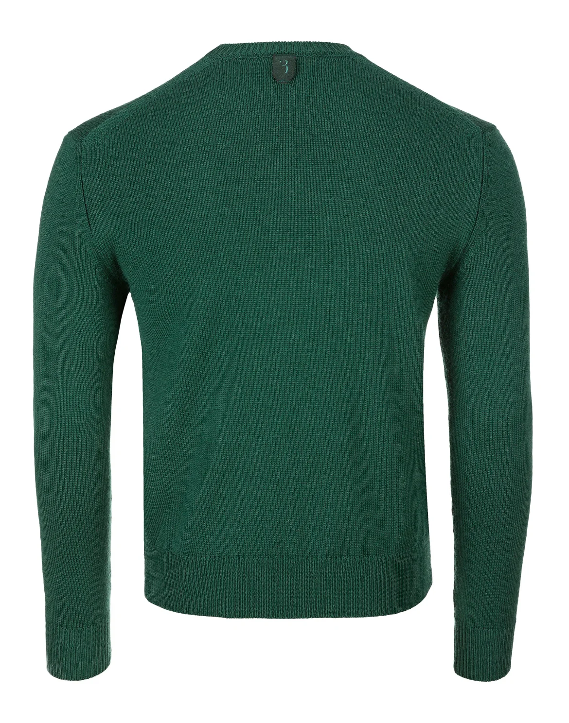 Pullover Round Neck LS Winter Club, цвет: Зеленый