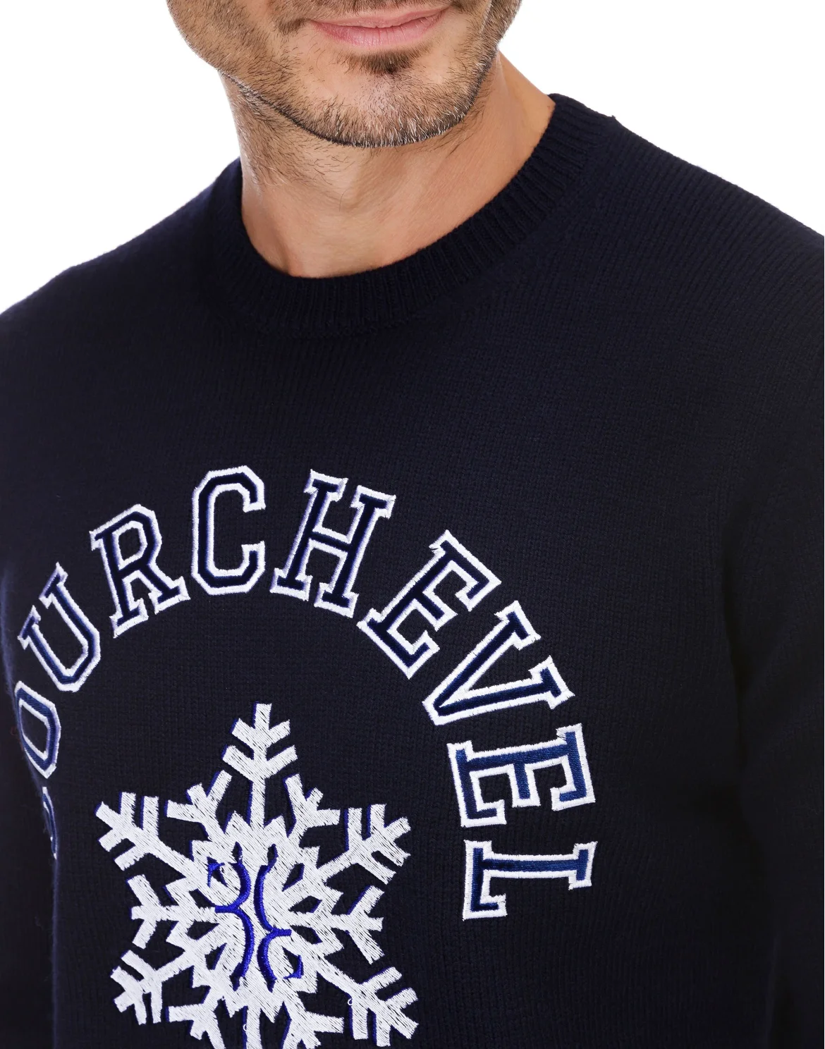 Pullover Round Neck LS Winter Club, цвет: Синий