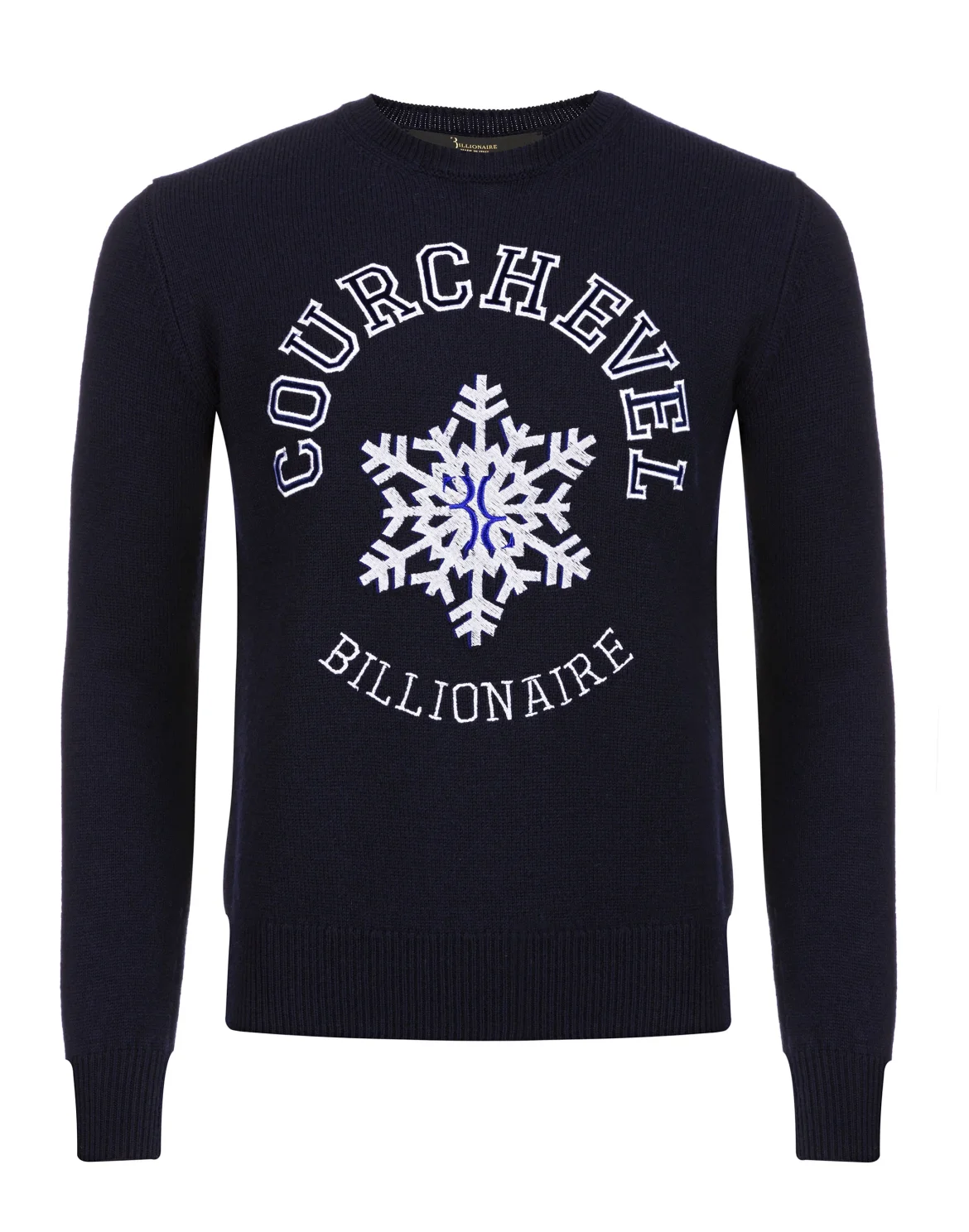 Pullover Round Neck LS Winter Club, цвет: Синий
