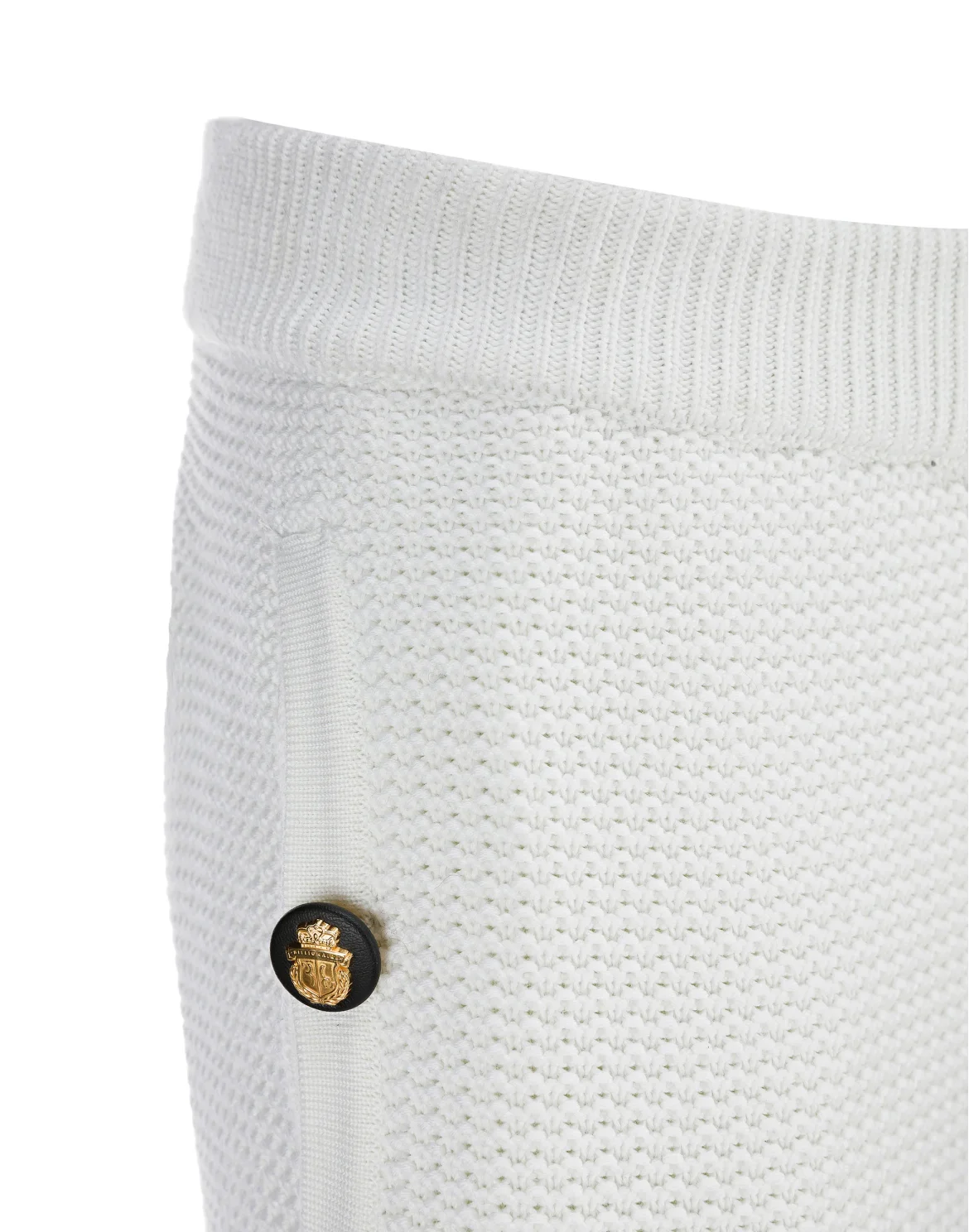 Knit Jogging Trousers Crest, цвет: Белый