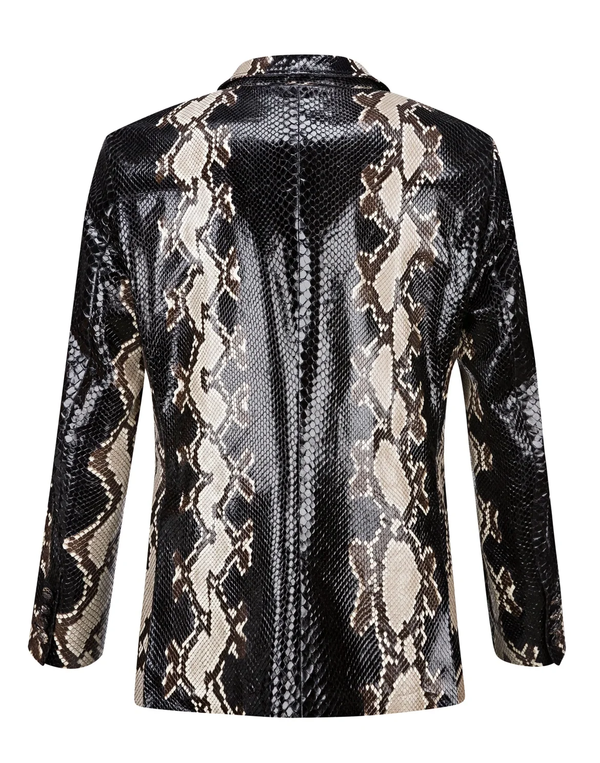Leather Blazer Luxury, цвет: Серый