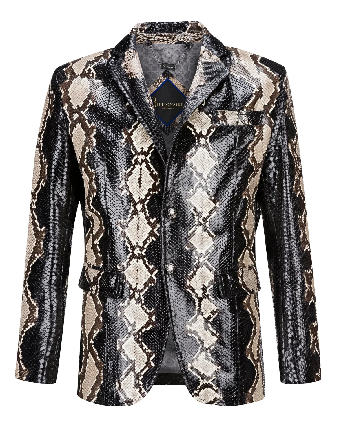 Leather Blazer Luxury, цвет: Серый