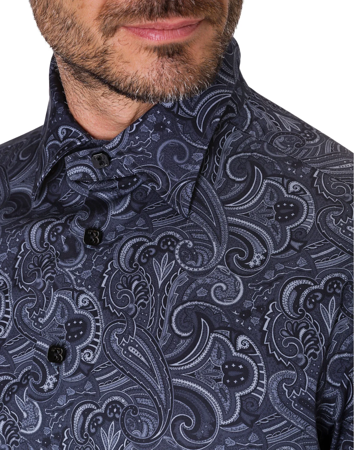 Shirt Silver Cut LS / Milano Original, цвет: Черный
