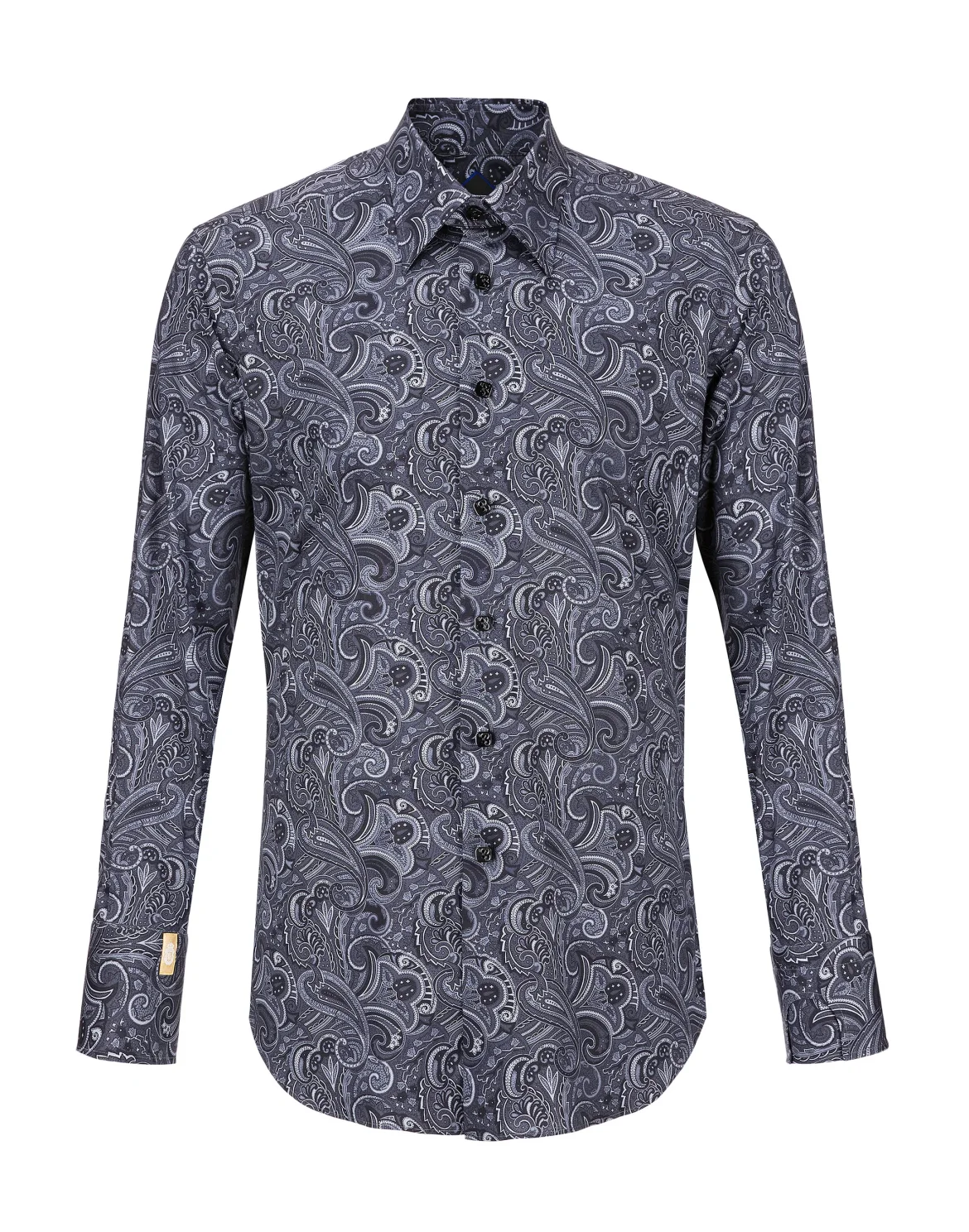 Shirt Silver Cut LS / Milano Original, цвет: Черный
