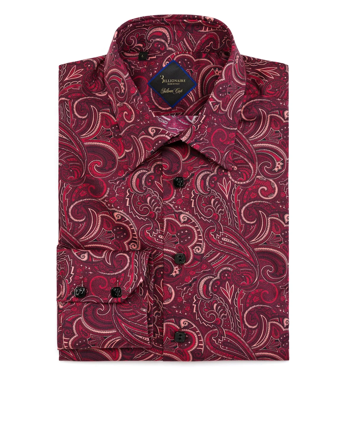Shirt Silver Cut LS / Milano Original, цвет: Красный