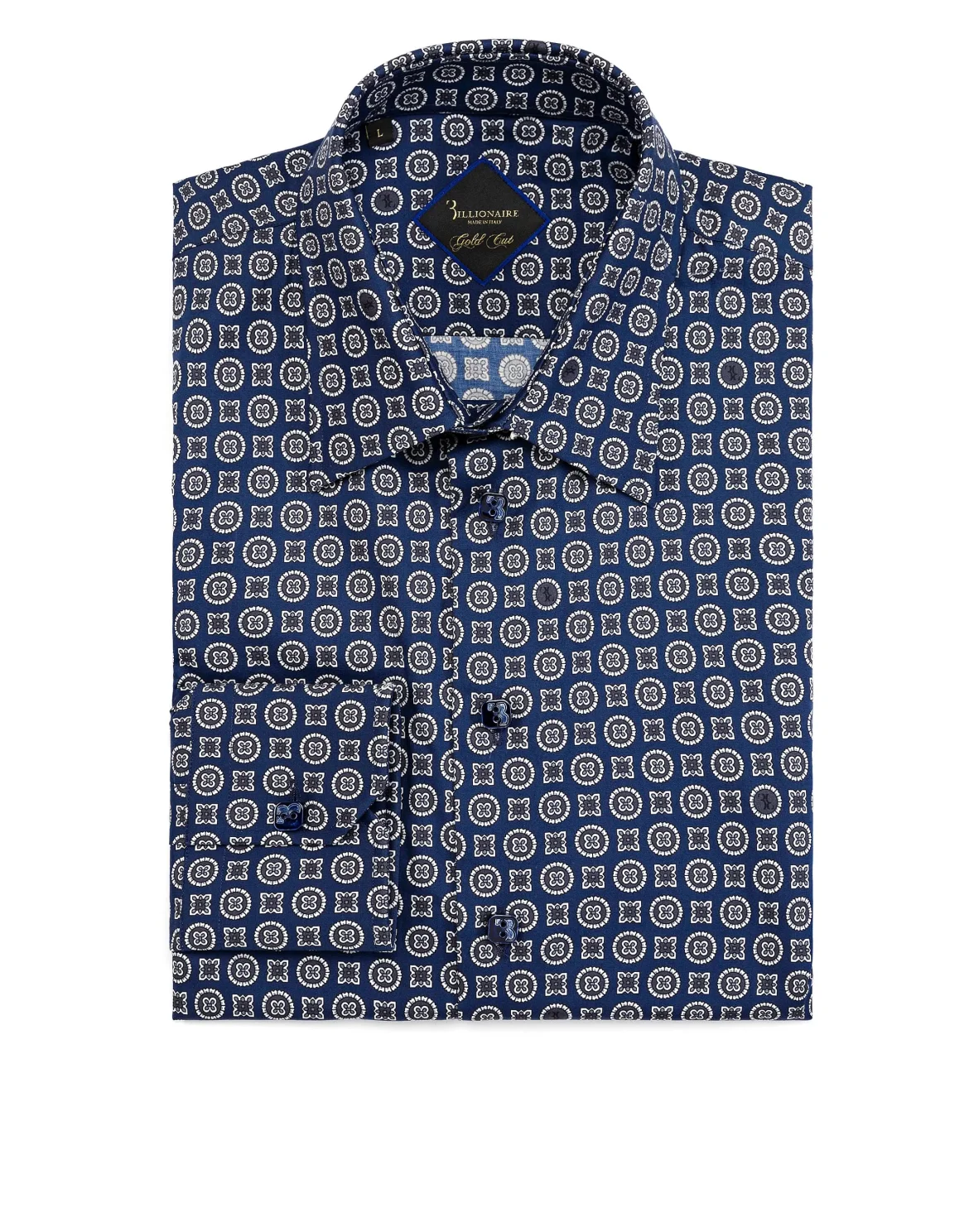 Shirt Gold Cut LS / Milano Original, цвет: Синий
