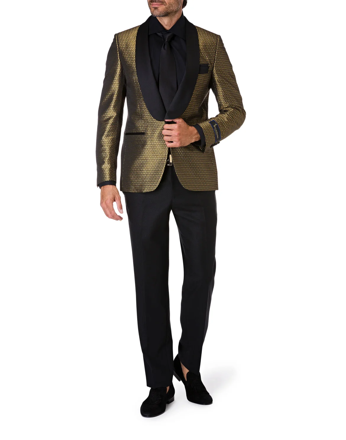 Slim Trousers Crest, цвет: Черный